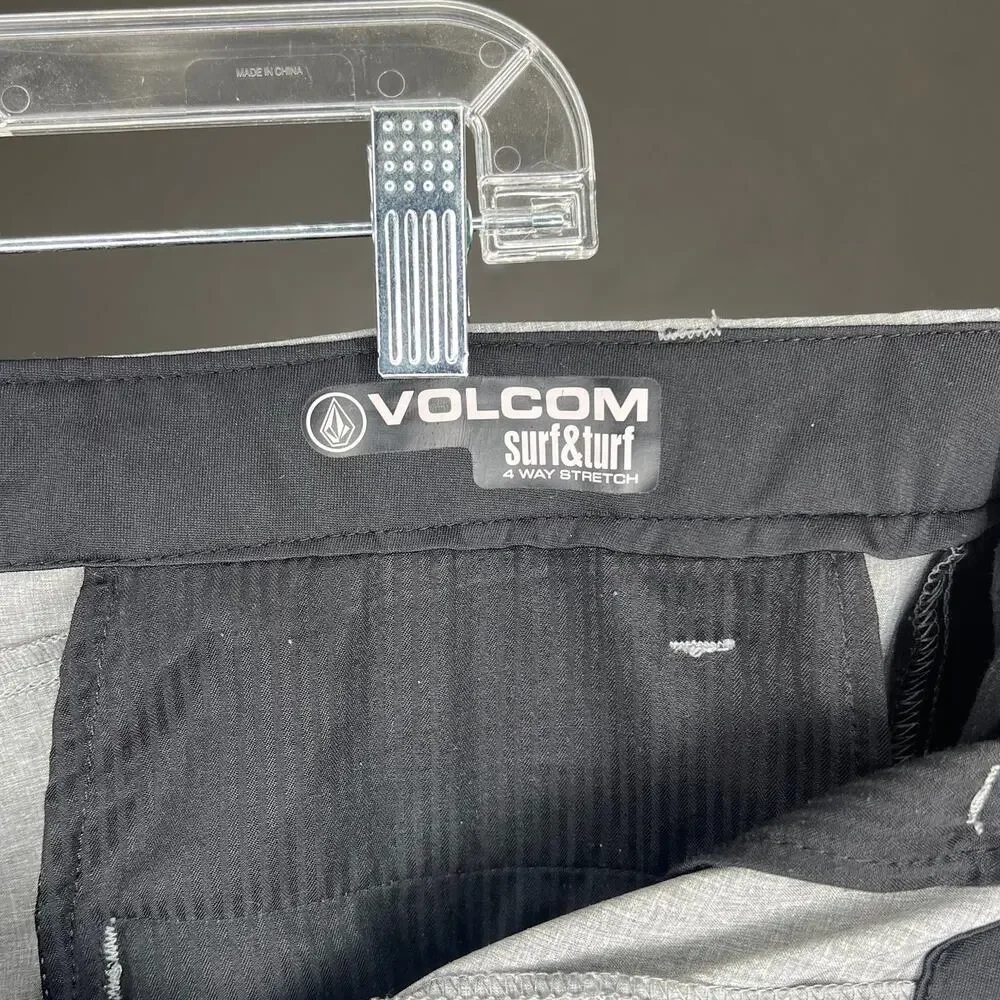 Volcom Gray Swim Shorts - Size 33